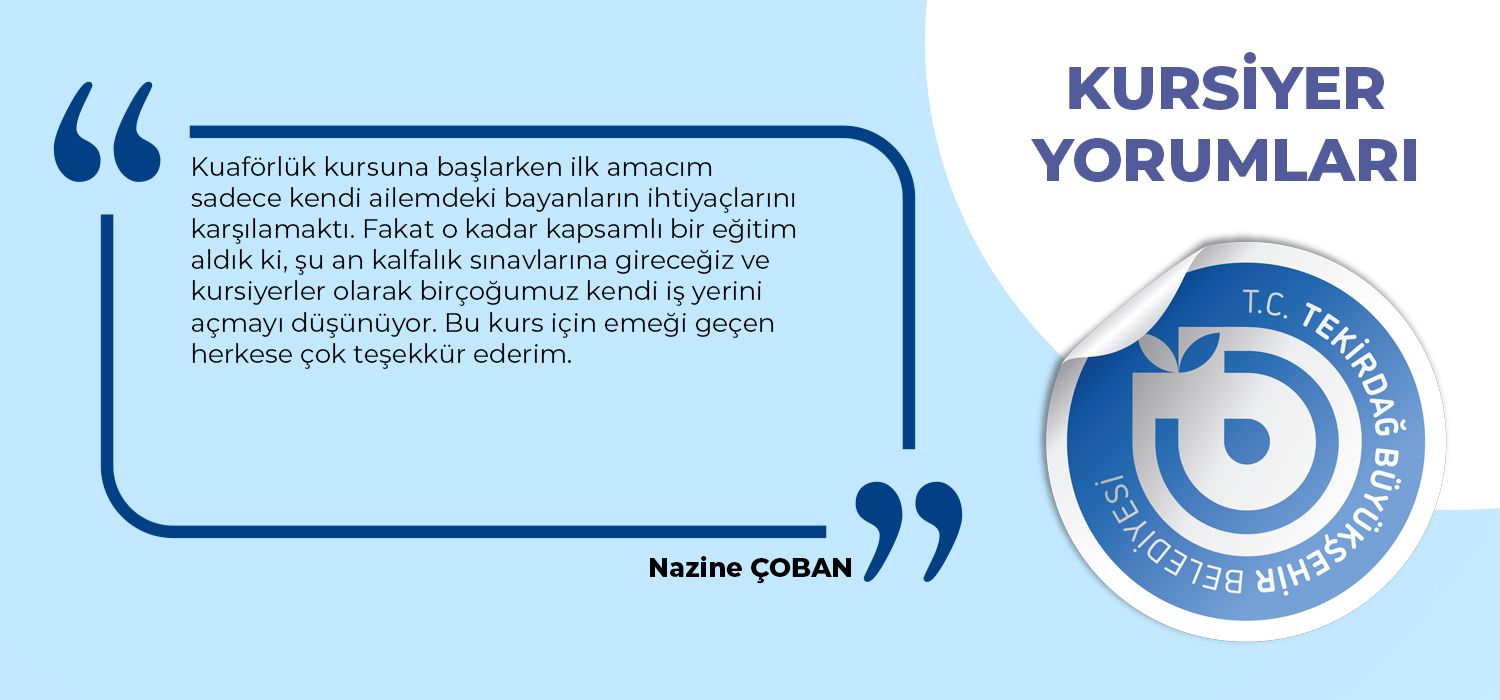 Kursiyer yorumu 2