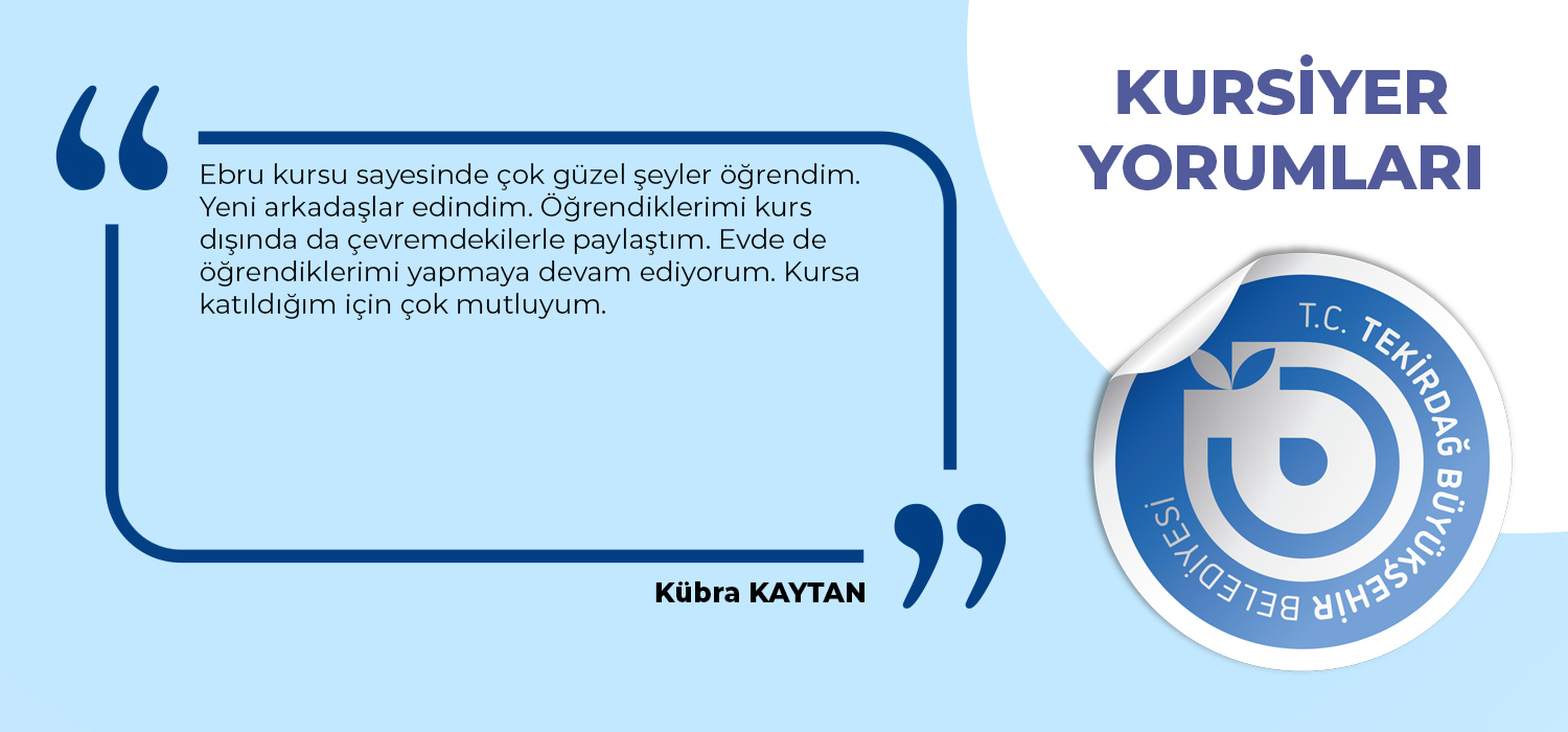 Kursiyer yorumu 6